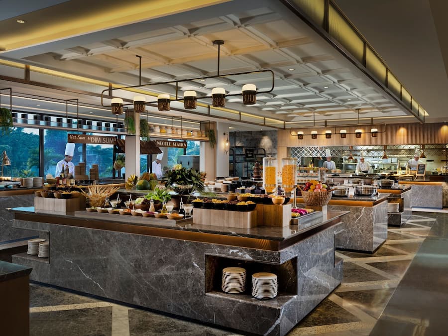 Daily buffet breakfast (IDR 258000 per person)