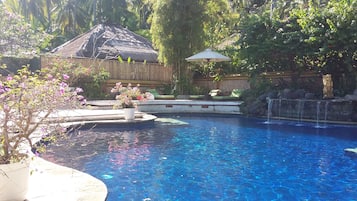 Udendørs pool, liggestole