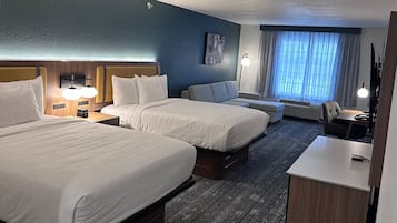 Hochwertige Bettwaren, Daunenbettdecken, Pillowtop-Betten, Schreibtisch