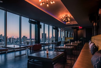 Rooftop bar at Wyndham Garden Chinatown