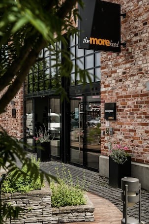 Fassade der Unterkunft. The More Hotel Lund