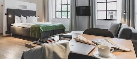 Standard-Studio | 1 Schlafzimmer, Schreibtisch, Bügeleisen/Bügelbrett, Babybetten