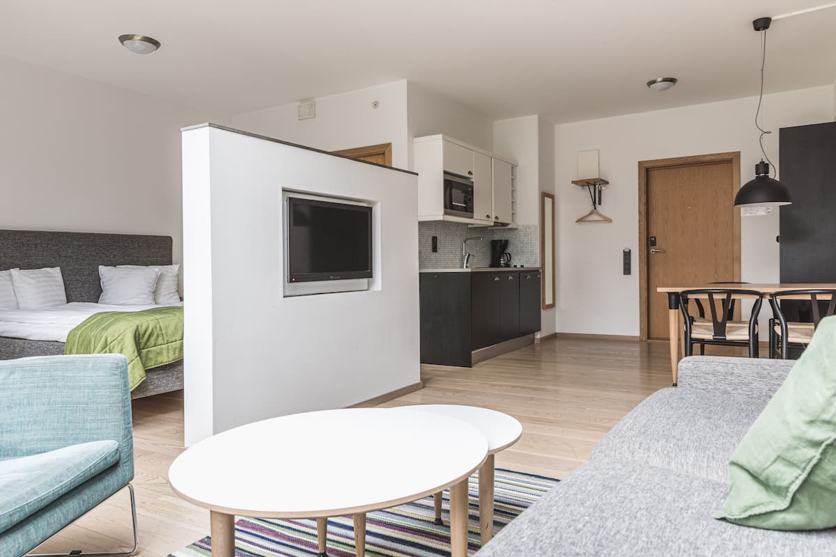 Superior Studio | 1 bedroom, desk, iron/ironing board, cribs/infant beds