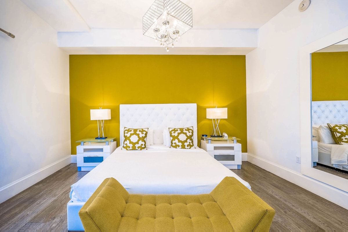 Klassieke suite, 1 kingsize bed met slaapbank | 1 slaapkamer, luxe beddengoed, donzen dekbedden, pillowtop-bedden