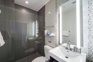 Shower, designer toiletries, hair dryer, towels - Ithaca Hotel (Miami Beach)