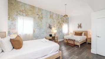 Double Room, 2 Queen Beds (Self check-in) | Premium bedding, down comforters, pillowtop beds, in-room safe