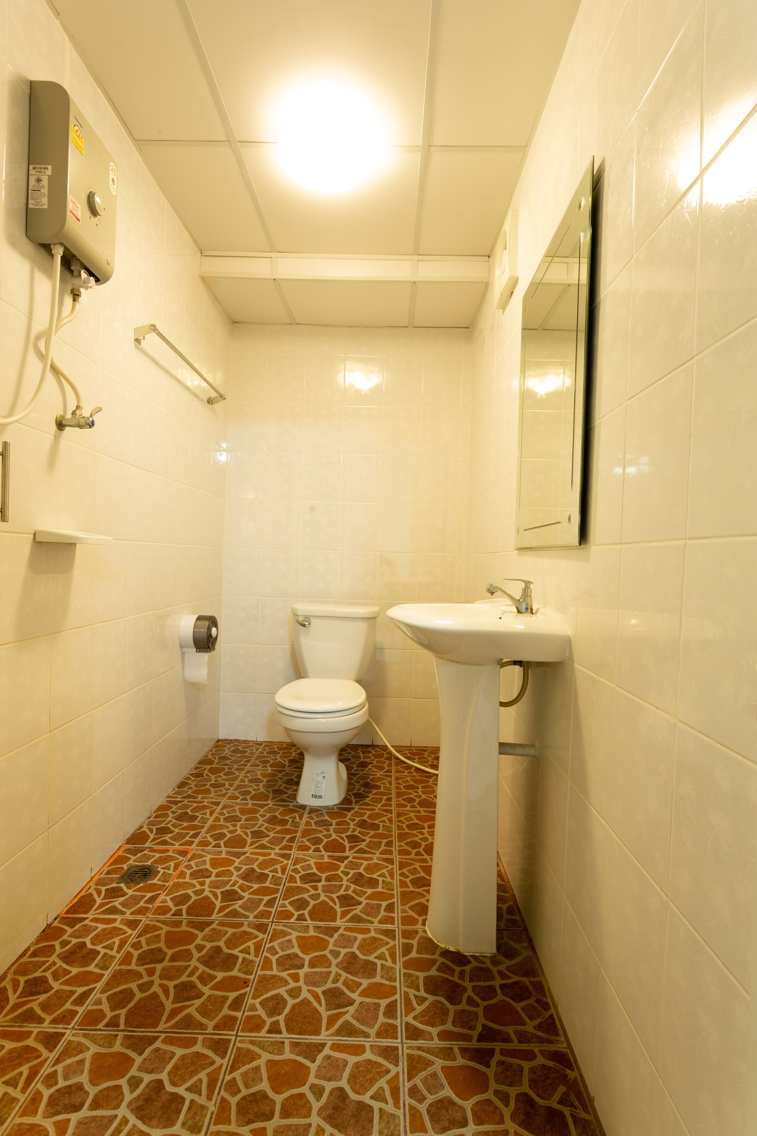 overnight fan room | bathroom | shower, rainfall showerhead, free toiletries, hair dryer