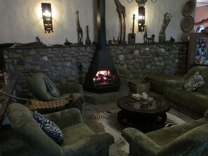 Fireplace - Corona Guest Farm (Windhoek)
