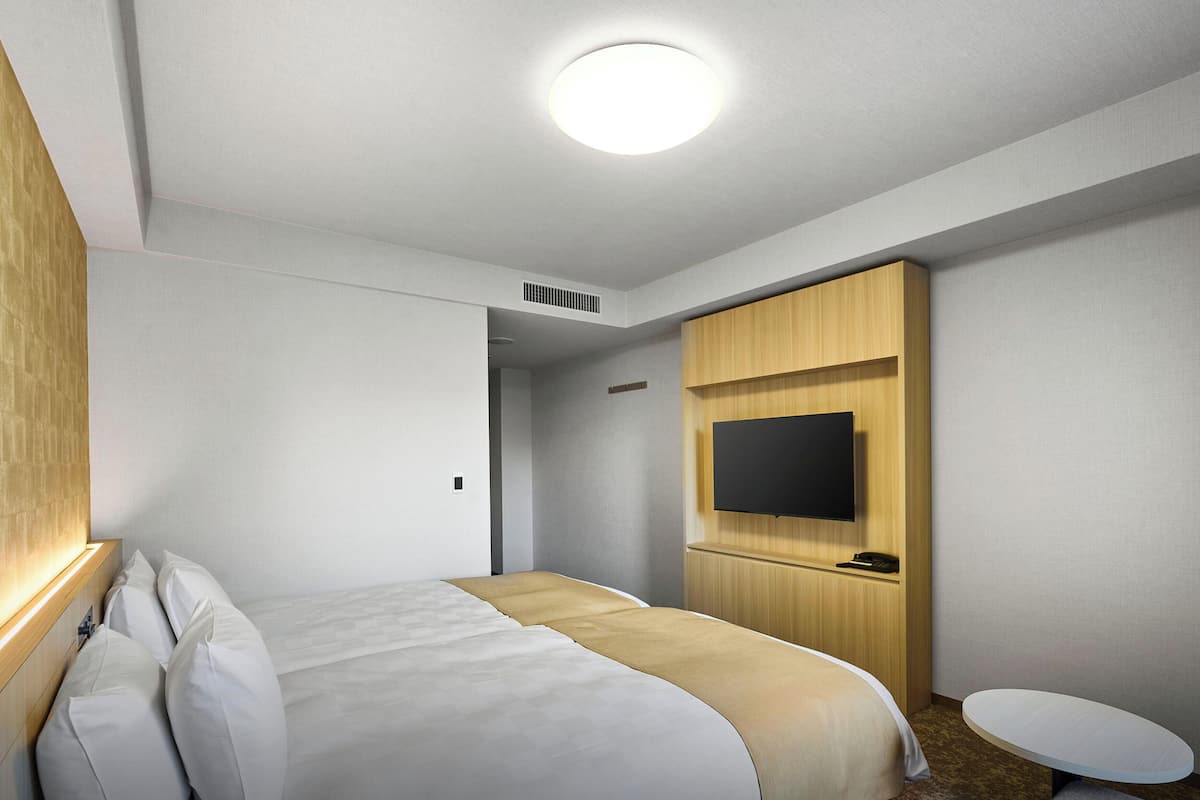 双床房, 无烟房 (2 Connected Single Beds) | 熨斗/熨板、免费 WiFi、床单