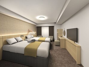 ห้องซูพีเรียทวิน, ปลอดบุหรี่ | เตารีด/โต๊ะรีดผ้า, Wi-Fi ฟรี, ผ้าปูที่นอน