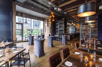 Lunch, dinner, brunch served; alfresco dining at Kimpton Hotel Palomar Phoenix Cityscape by IHG