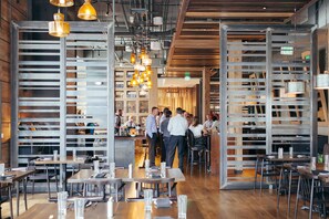 Lunch, dinner, brunch served; alfresco dining