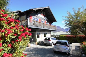 Blick von der Unterkunft