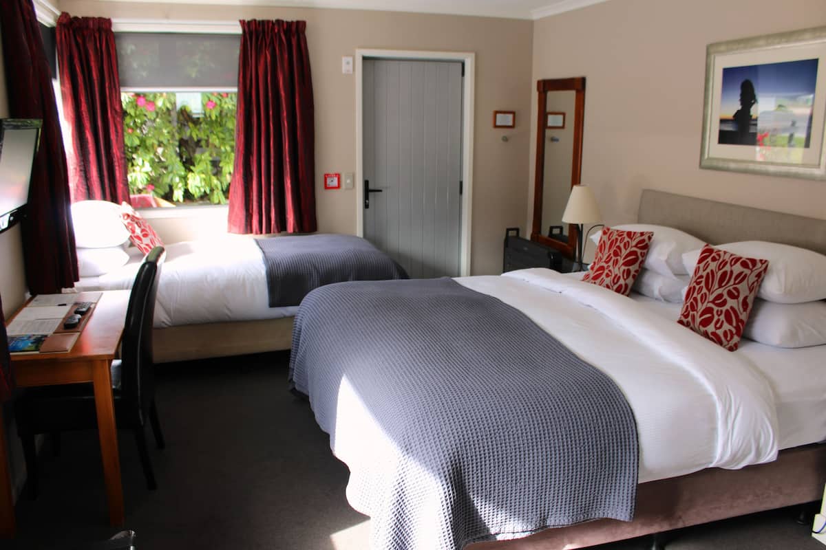 Chalet Triple Room | Premium bedding, desk, soundproofing, iron/ironing board