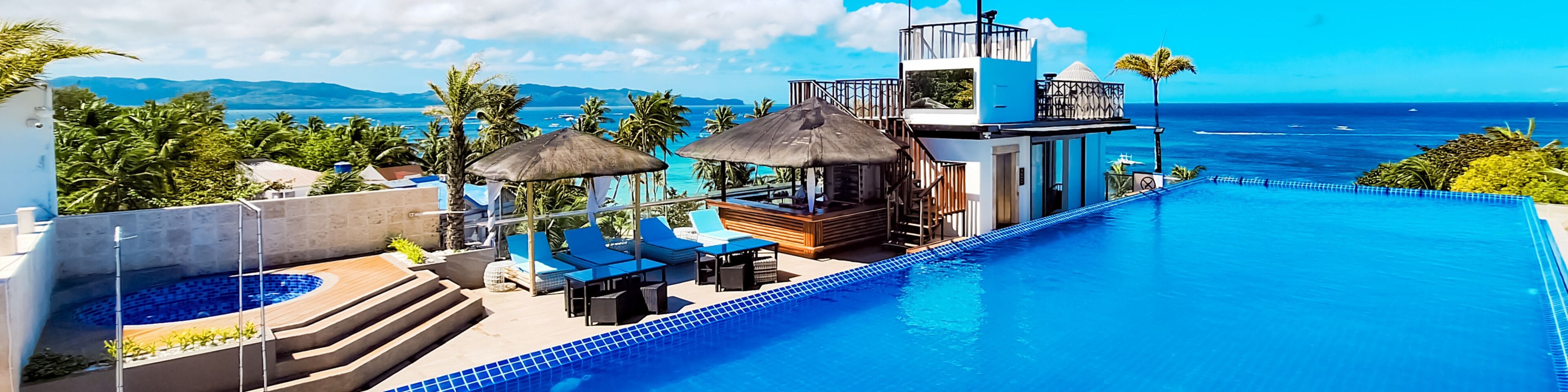 Façana frontal de l'allotjament