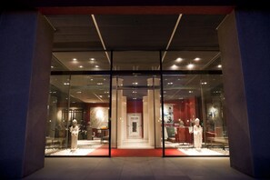 Entrée de l’hébergement