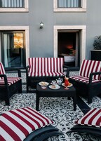 Quarto casal ou duplo luxo, terraço | Terraço/pátio