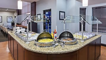 Free buffet breakfast