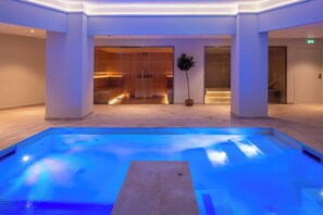 Espace de soins pour les couples, sauna, bain à remous, hammam
