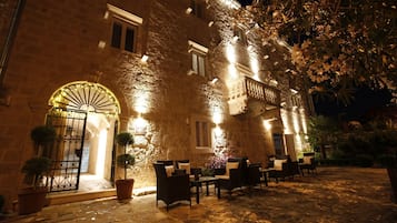 Front of property – evening/night