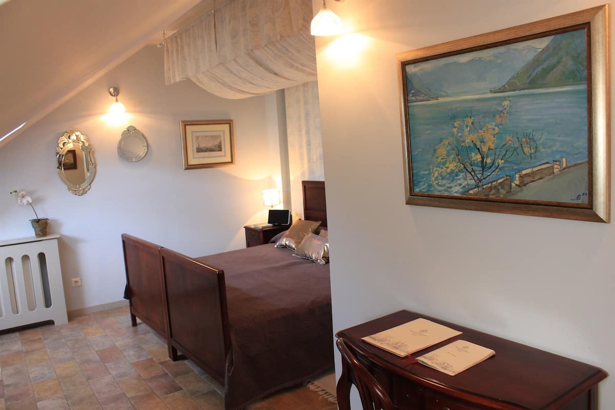 Chambre Standard double, vue sur la mer | Minibar, coffre-fort, bureau, lit de bébé (supplément)