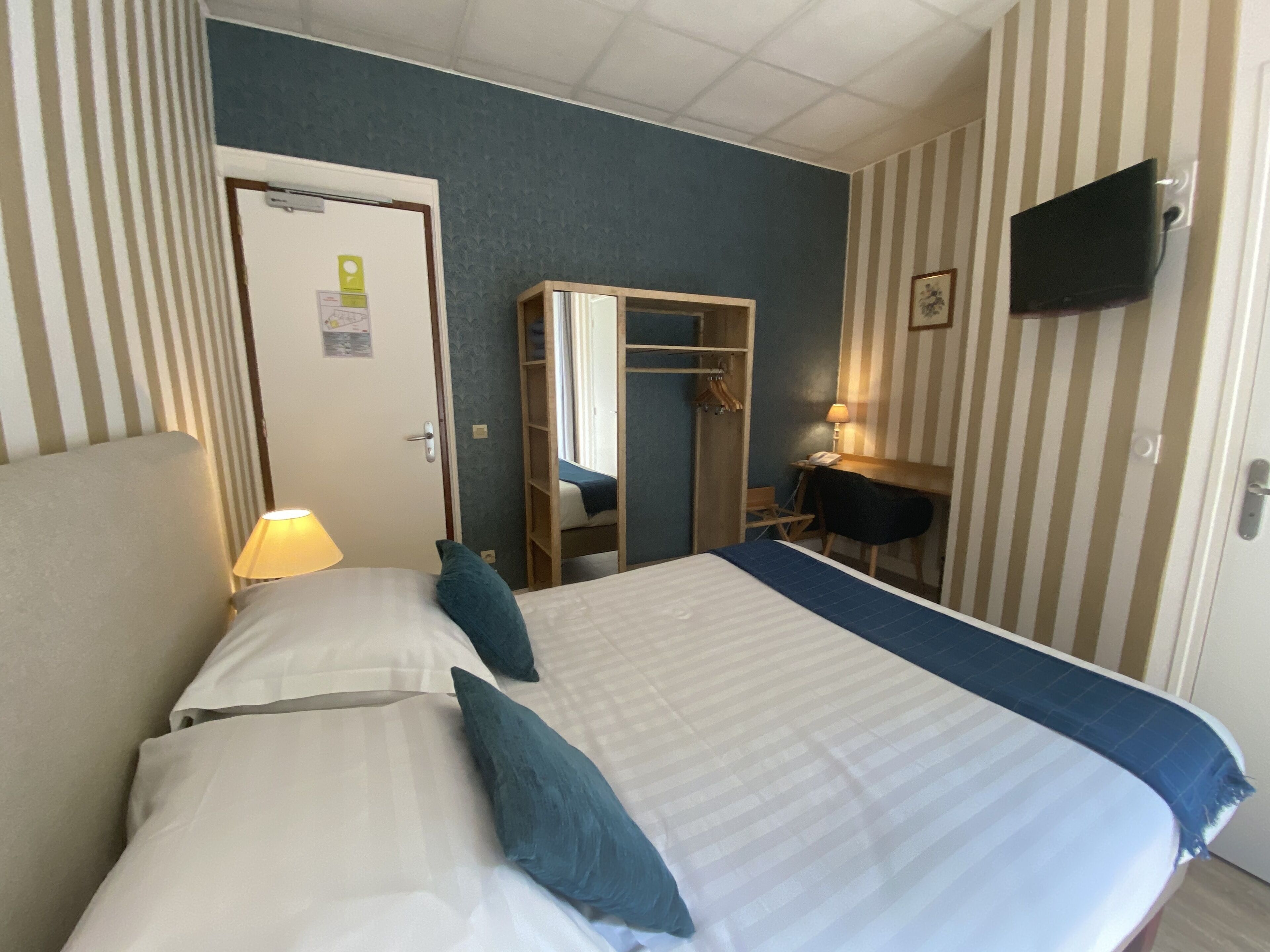 Soundproofing, iron/ironing board, free WiFi, bed sheets