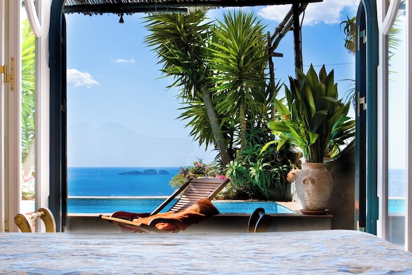 Honeymoon Suite, Private Pool, Sea View | View from room
