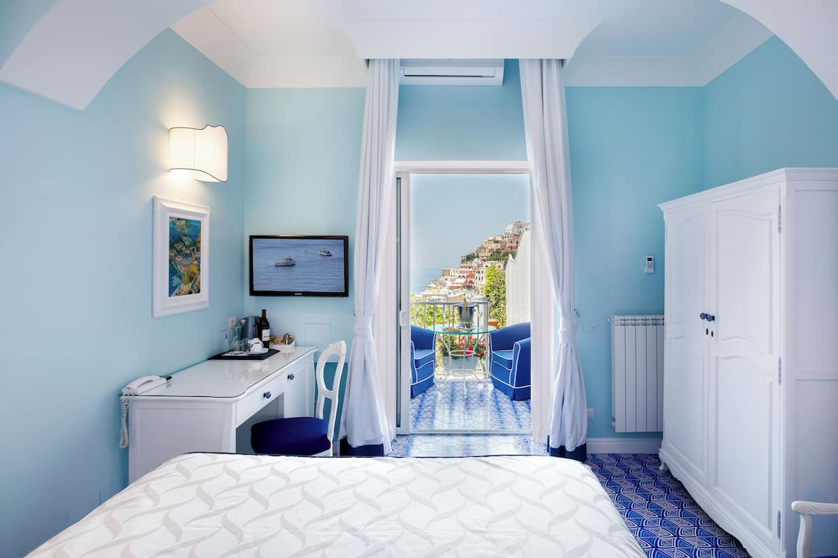 Chambre Double Supérieure, terrasse, vue mer