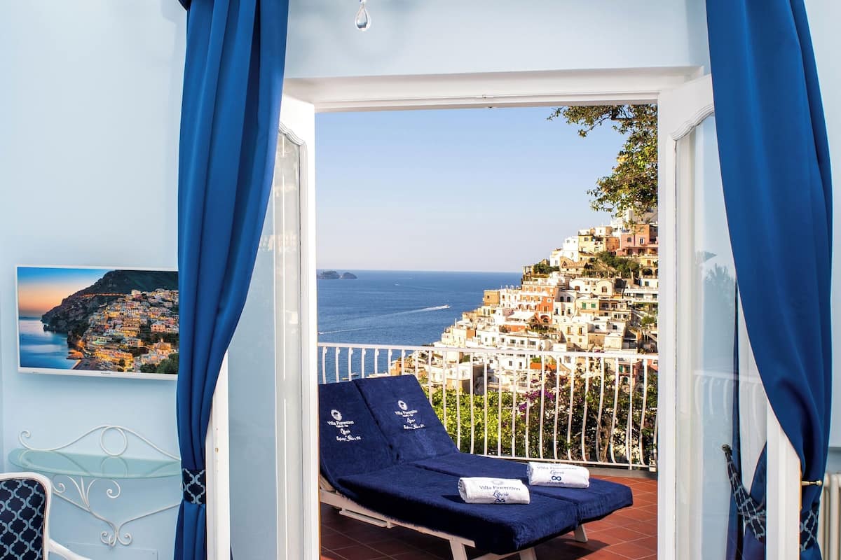 Appartement, 3 chambres, terrasse, vue mer | Vue de la chambre