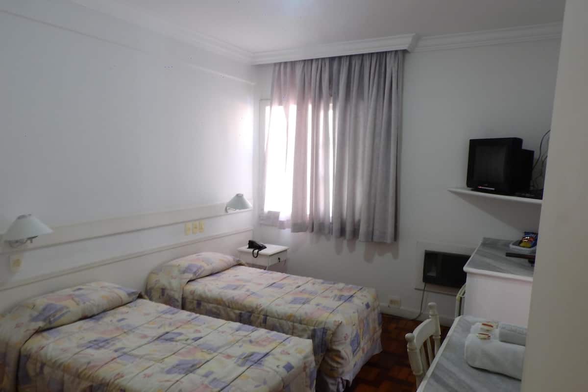 Minibar, desk, WiFi (free), bed sheets