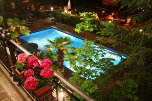 Uitzicht vanaf balkon