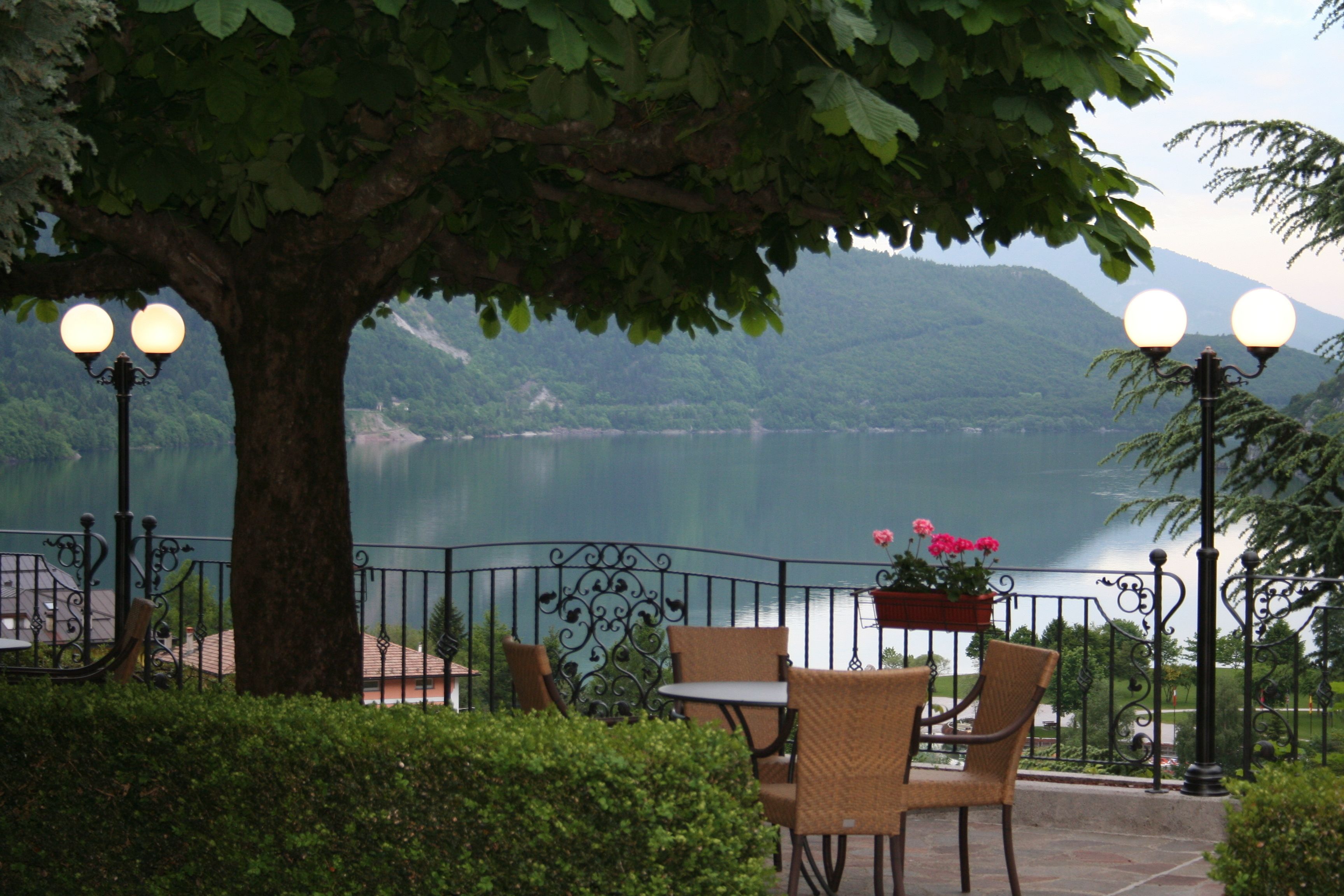 Uitzicht vanuit accommodatie