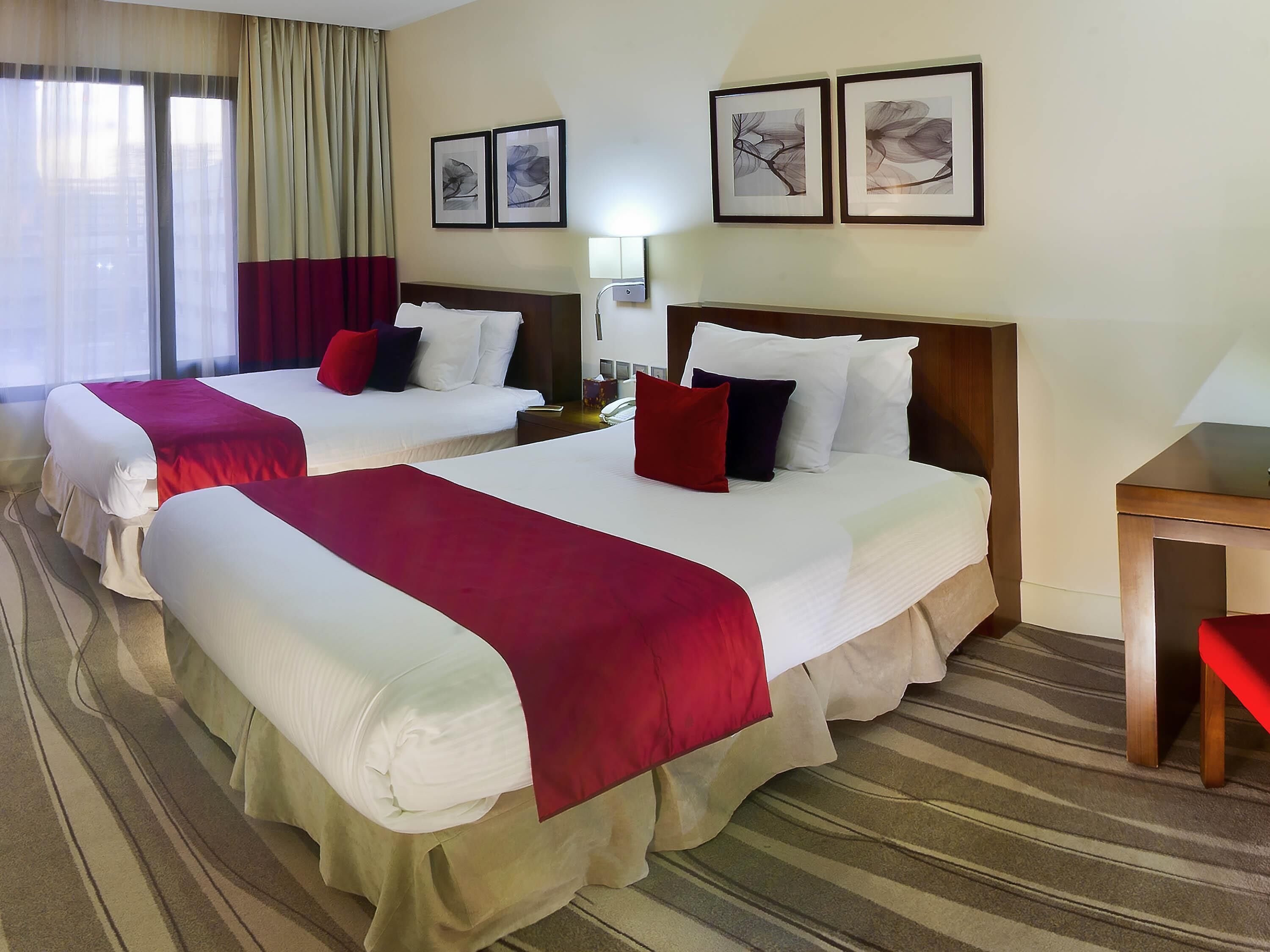 Superior Room, 2 Double Beds | Premium bedding, minibar, in-room safe, individually furnished