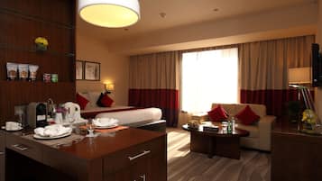 1 habitación, ropa de cama de alta calidad y minibar