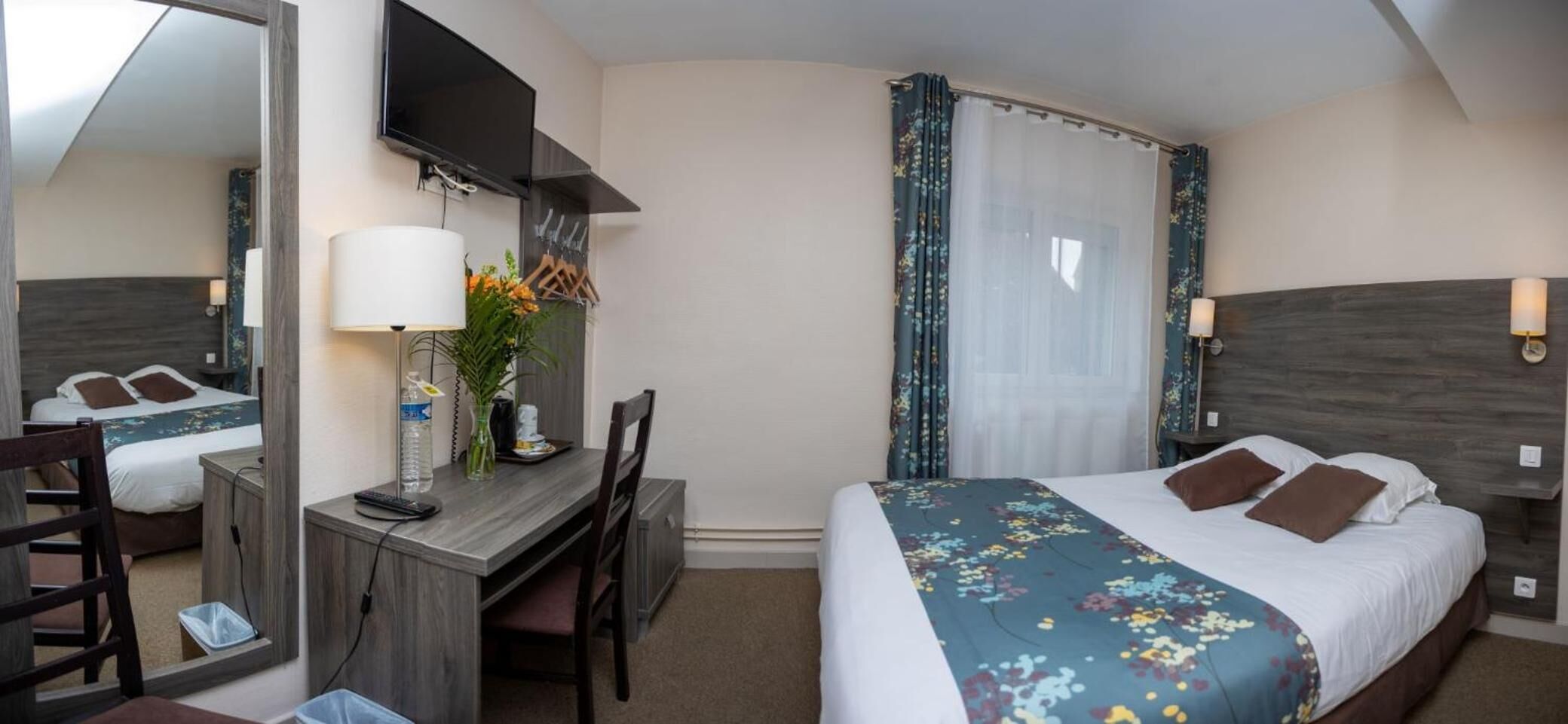 individually furnished, desk, blackout curtains, soundproofing