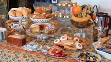 Inbegriffenes Frühstück