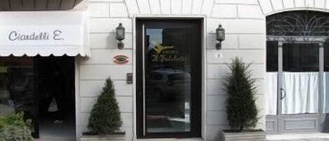 Façade de l’hébergement