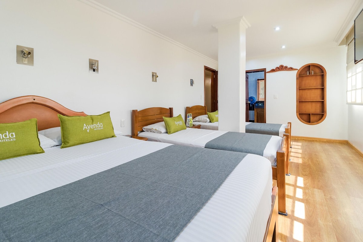 Down duvets, free WiFi, bed sheets, wheelchair access