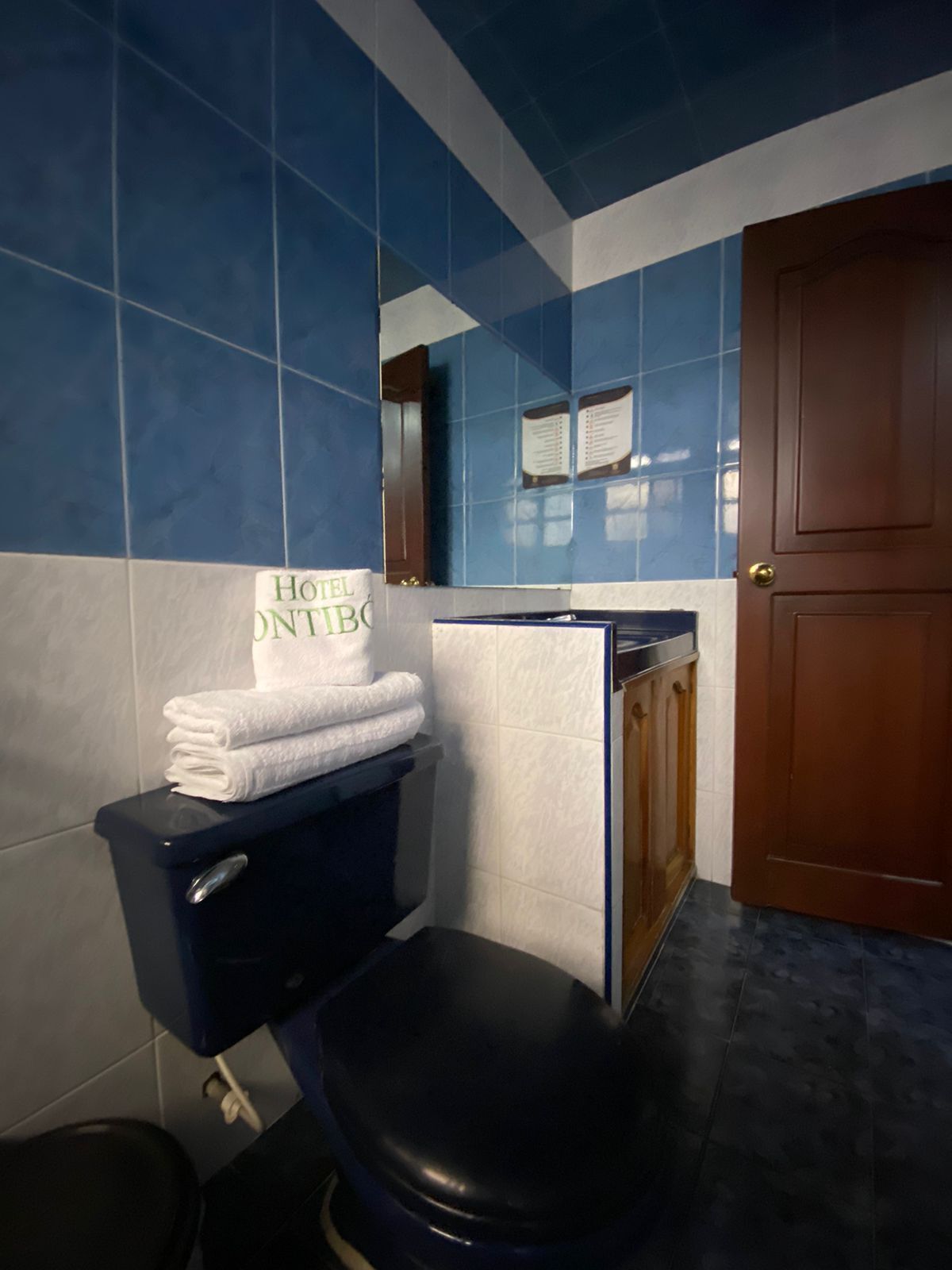 twin room, 2 single beds | bathroom | shower, towels