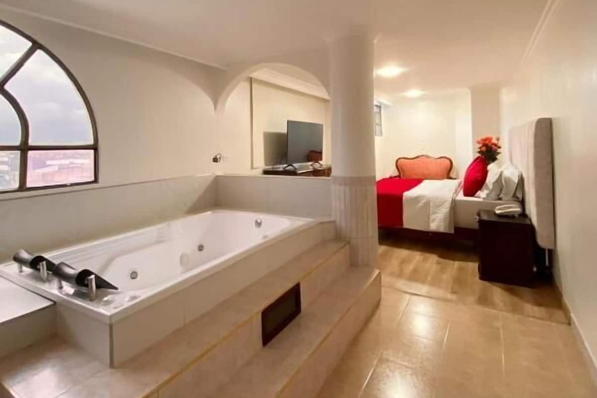 Romantic Double Room | Down duvets, free WiFi, bed sheets, wheelchair access