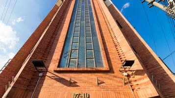 Façade de l’hébergement