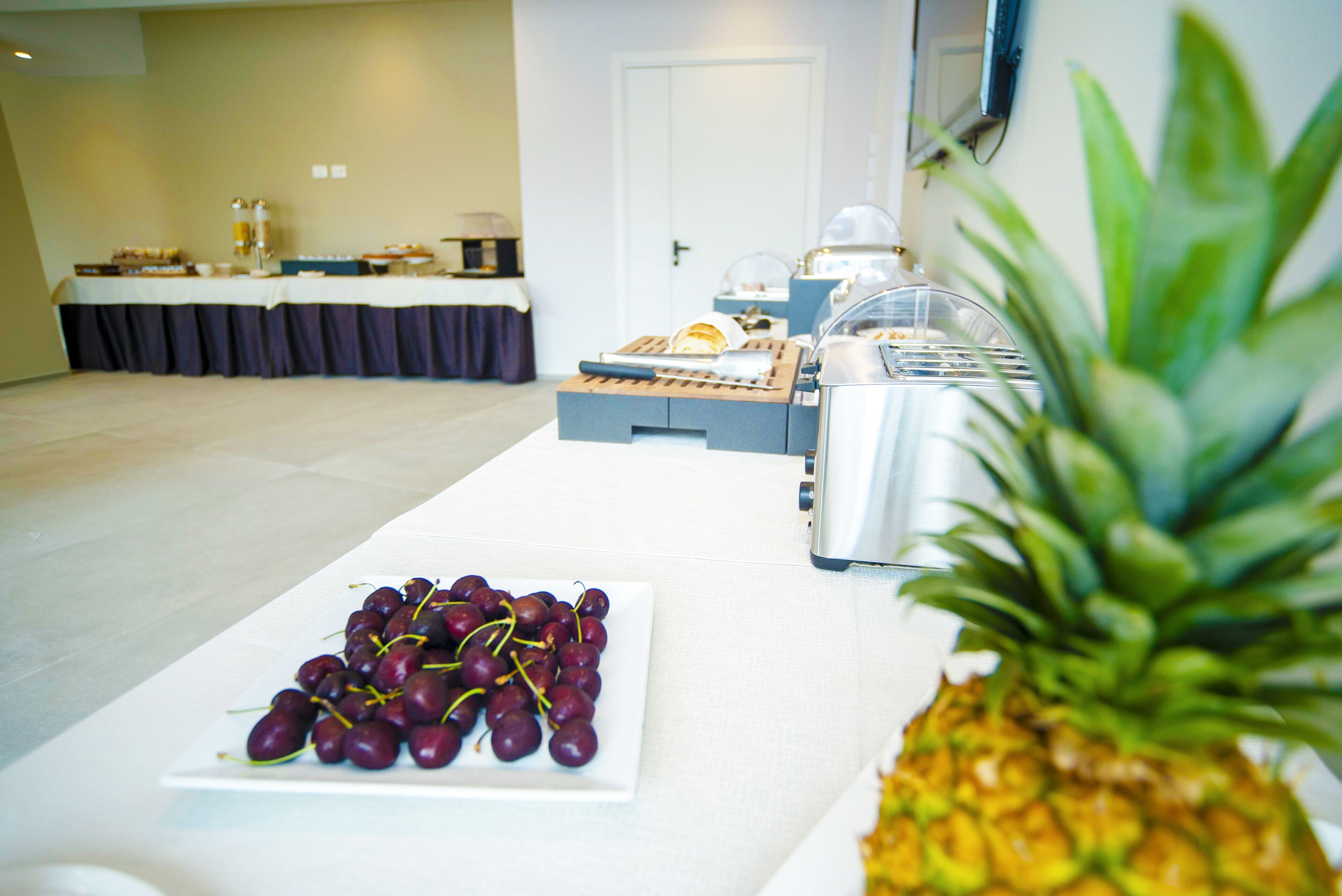 daily buffet breakfast (eur 4.50 per person)