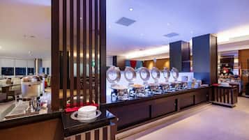 Daily buffet breakfast (IDR 172000 per person)