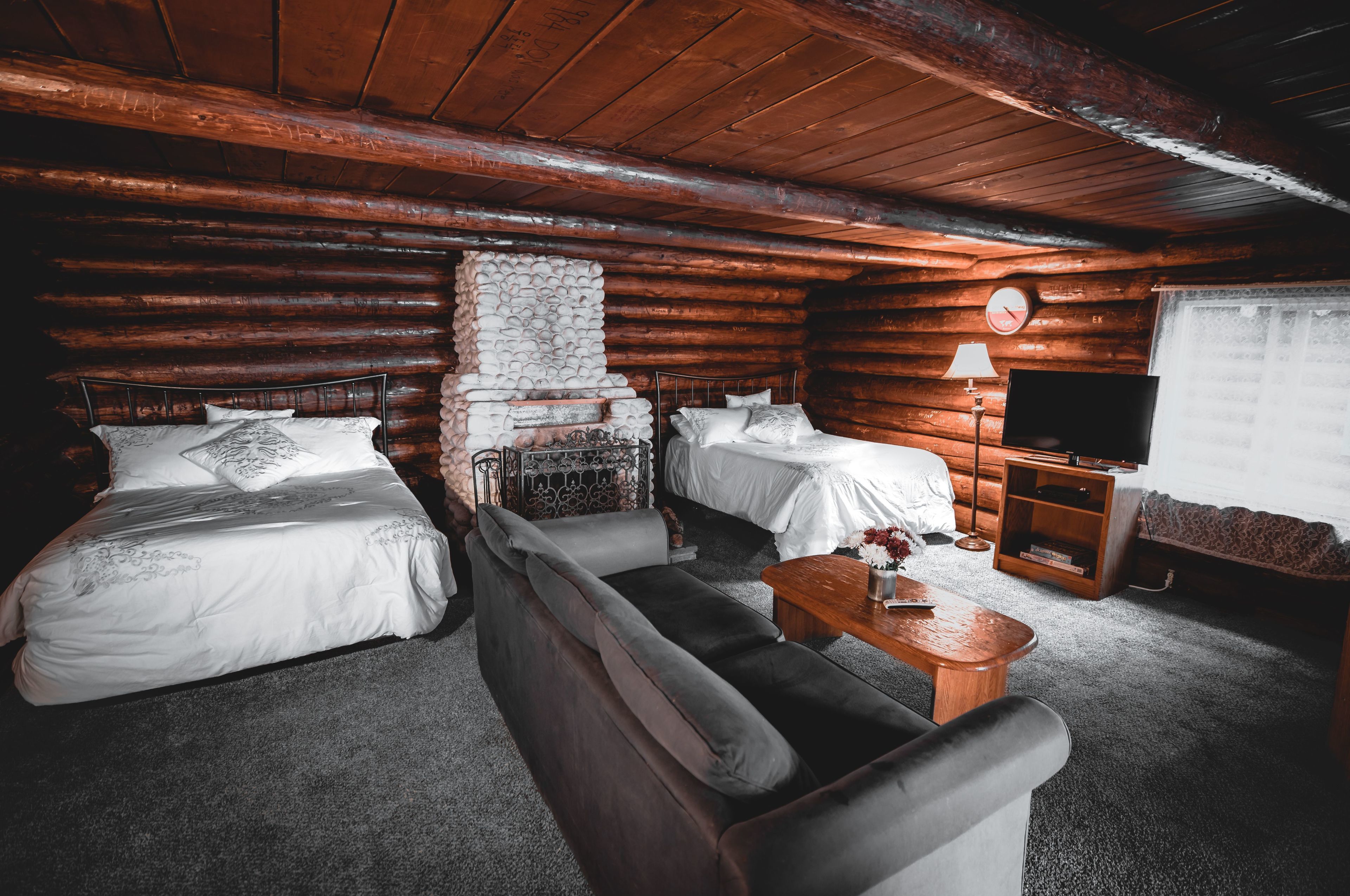 Deluxe-mökki | Yksilöllisesti sisustettu, yksilöllisesti kalustettu, äänieristys