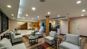 Sala de estar en el lobby