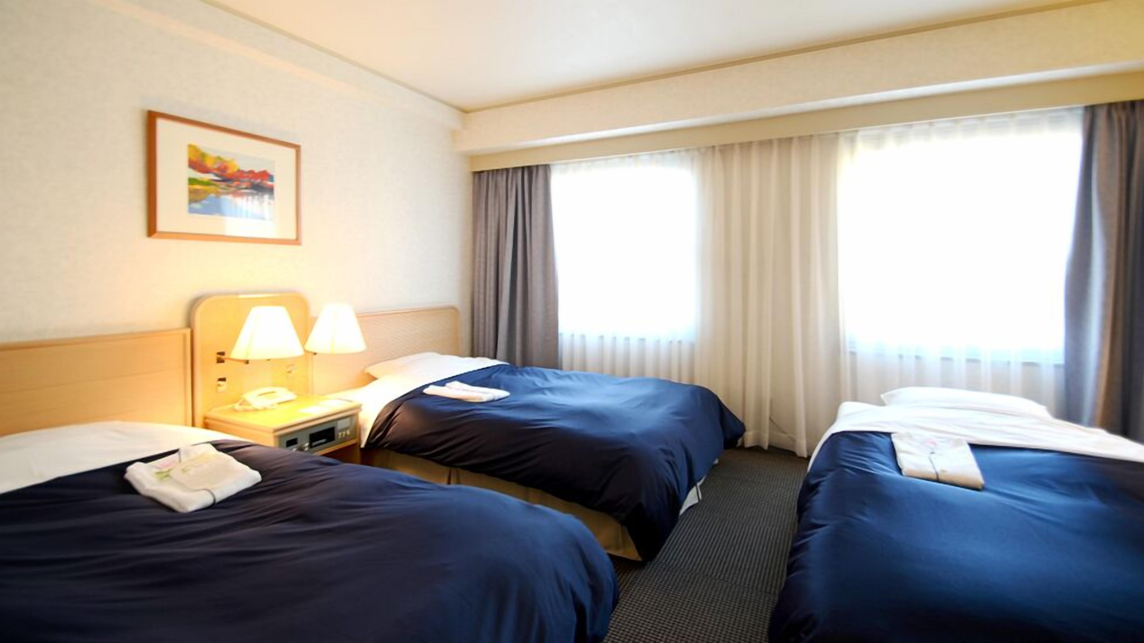 Desk, blackout drapes, free WiFi, bed sheets
