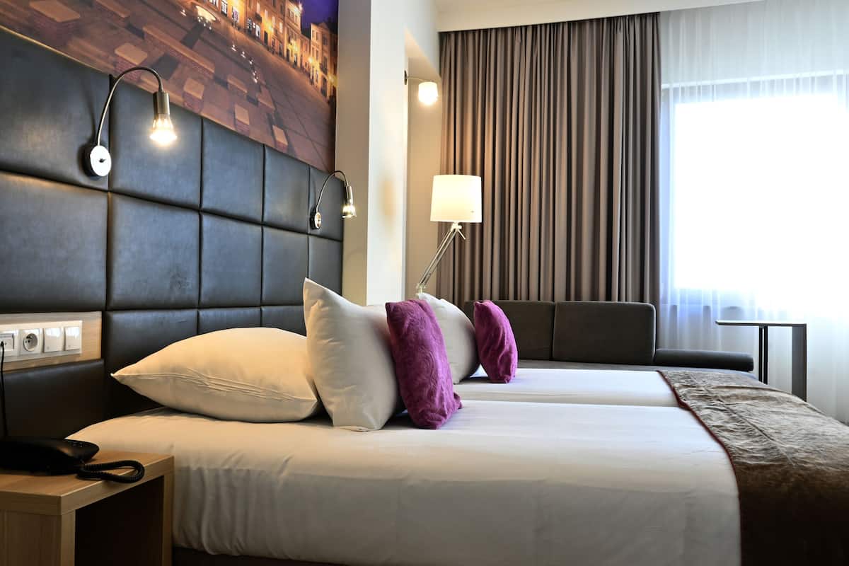 superior room (plus) | 1 bedroom, desk, blackout curtains, soundproofing