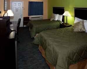 Standard Room, 2 Double Beds, Non Smoking | Iron/ironing board, free WiFi - Bostonian Inn (New Boston)