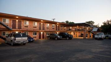 Front of property – evening/night