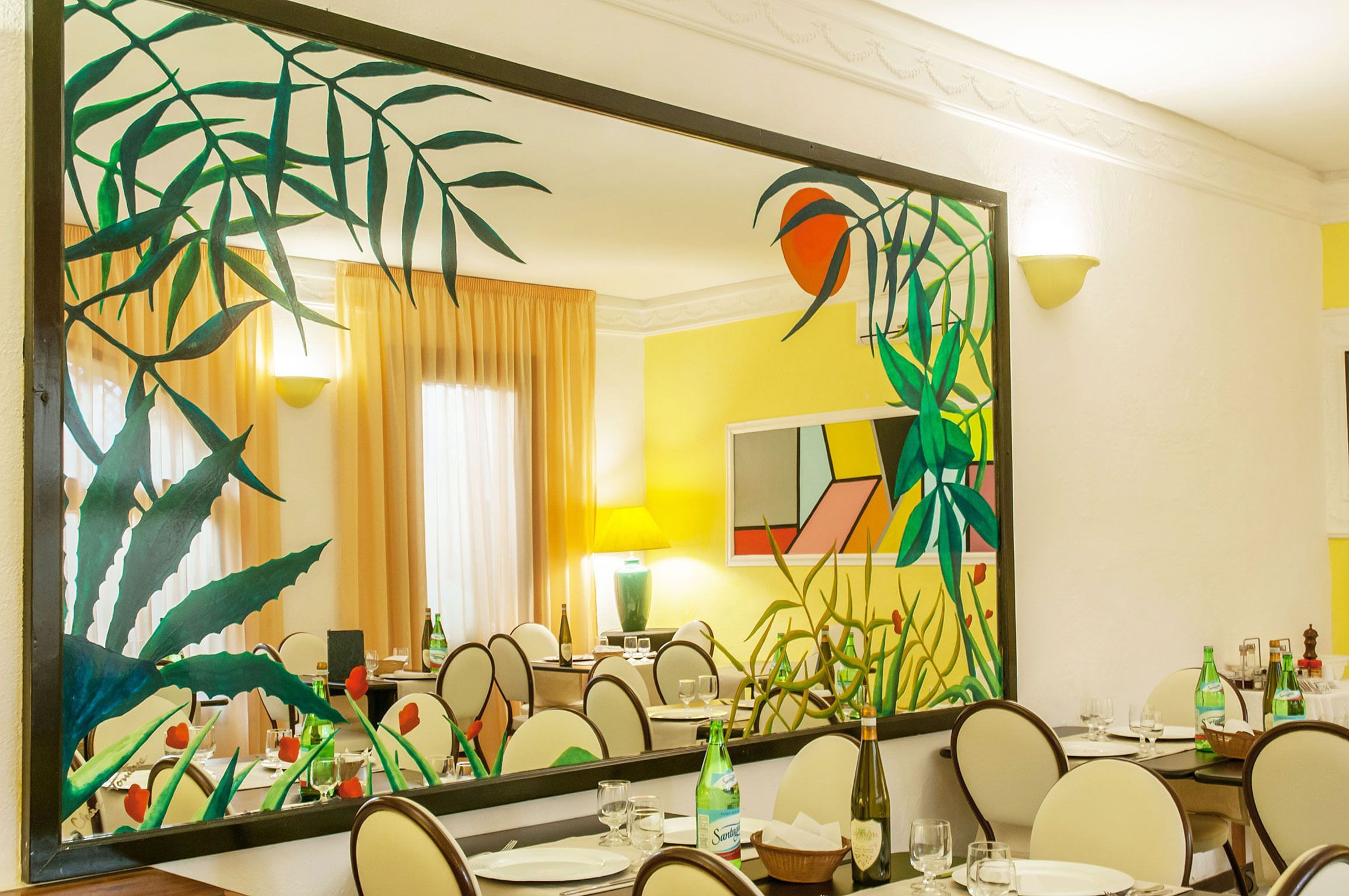 breakfast and dinner served